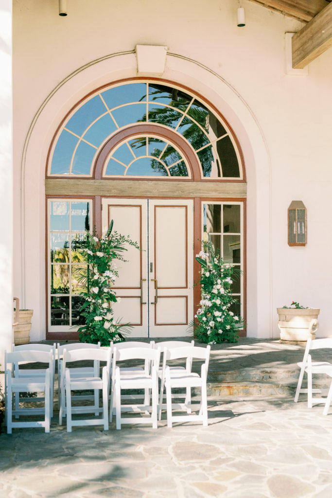 ceremony sites with grand doors southern california 