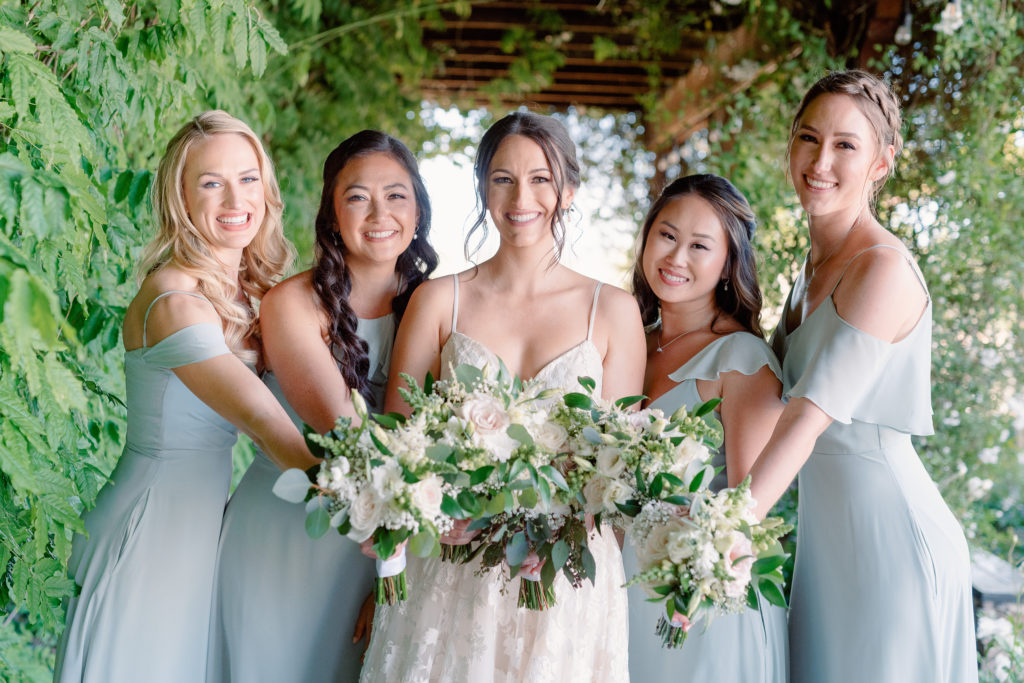 bridemaid dresses in temecula California at forever and always farm
